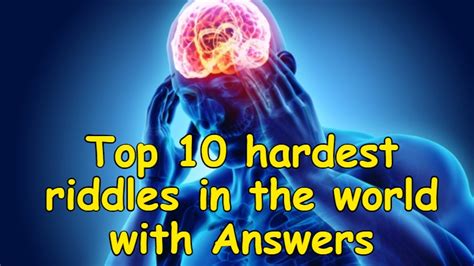 if all people cross simultanoesly then torch light wont be sufficient. . Top 10 hardest riddles in the world with answers